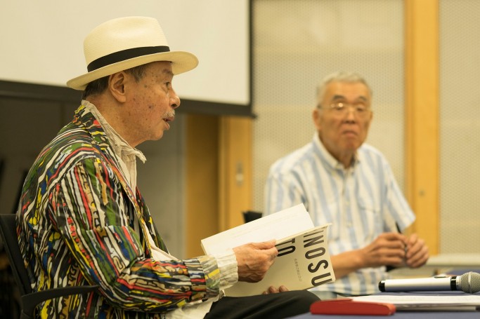 会場の質問に答える浅葉所長